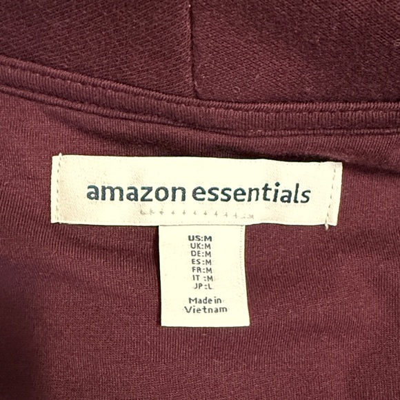 Amazon Essentials Men's Maroon Shawl Collar Cardigan Sweater, Medium - Picture 2 of 8